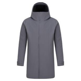 SACLER思凯乐户外冲锋衣三合一男鹅绒羽绒内胆可拆卸防寒商务风衣