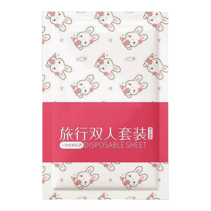 酒店一次性床品四件套加厚隔脏