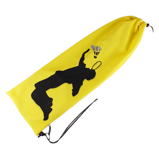 高端定制 羽毛球拍网球拍套收纳包 羽毛球袋2支装 拍包抽绳背包