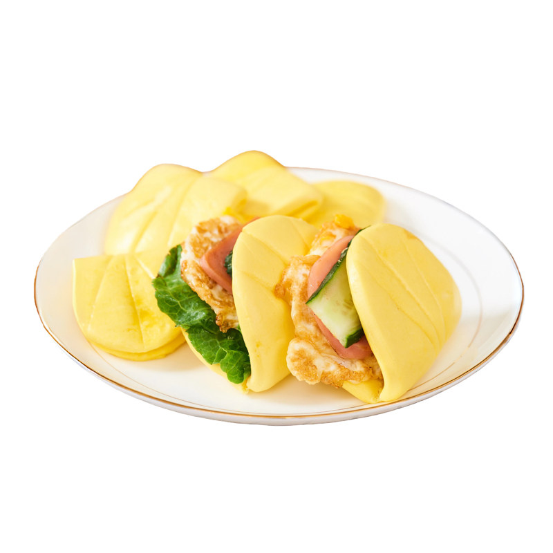 大丰斋玉米夹馍荷叶饼儿童速食粗粮早餐半成品加热即食肉夹馍饼胚