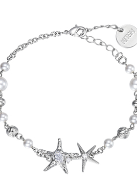 kitsh海星珍珠手链通勤百搭小众