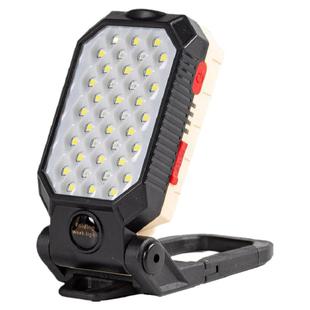 高亮COB工作灯USB充电LED 磁铁挂钩电量显示爆闪户外应急手电车载