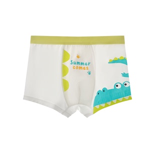 男童内裤儿童冰丝莫代尔夏薄款四角透气正品宽松宝宝男小童6岁