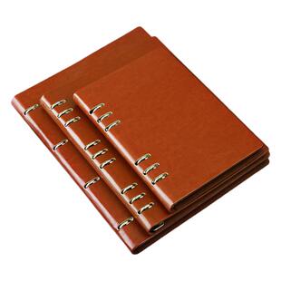 活页笔记本本子2026年新款b5商务简约可拆卸替换活页内芯纸a5记事本a4工作会议记录本定制活页本定做可印logo