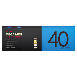 GNC健安喜时光包男性女性40+每日营养包30+复合多维生素美国进口