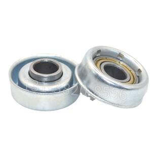 无动力滚筒冲压轴承座端盖堵头托辊流水线输送镀锌金属机械防尘盖