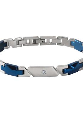 shiohk新款IP蓝男士手链