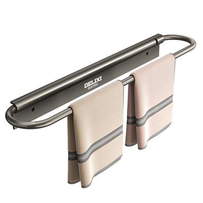 德力西毛巾杆可折叠卫生间毛巾架