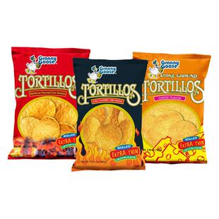 Granny Goose Tortillos Cheese & Chili chips 100 gm 薯片