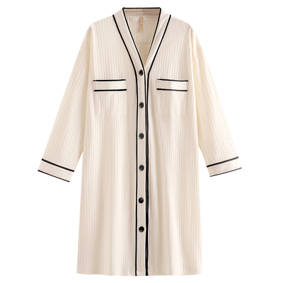 睡衣家乐芬春秋长袖纯棉