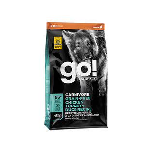 布袋熊宠物-GO Solutions无谷七种肉成犬粮全系列狗粮22磅金毛