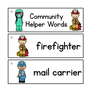 英语单词闪卡职业名称英文启蒙早教亲子互动学习手工制作益智教具