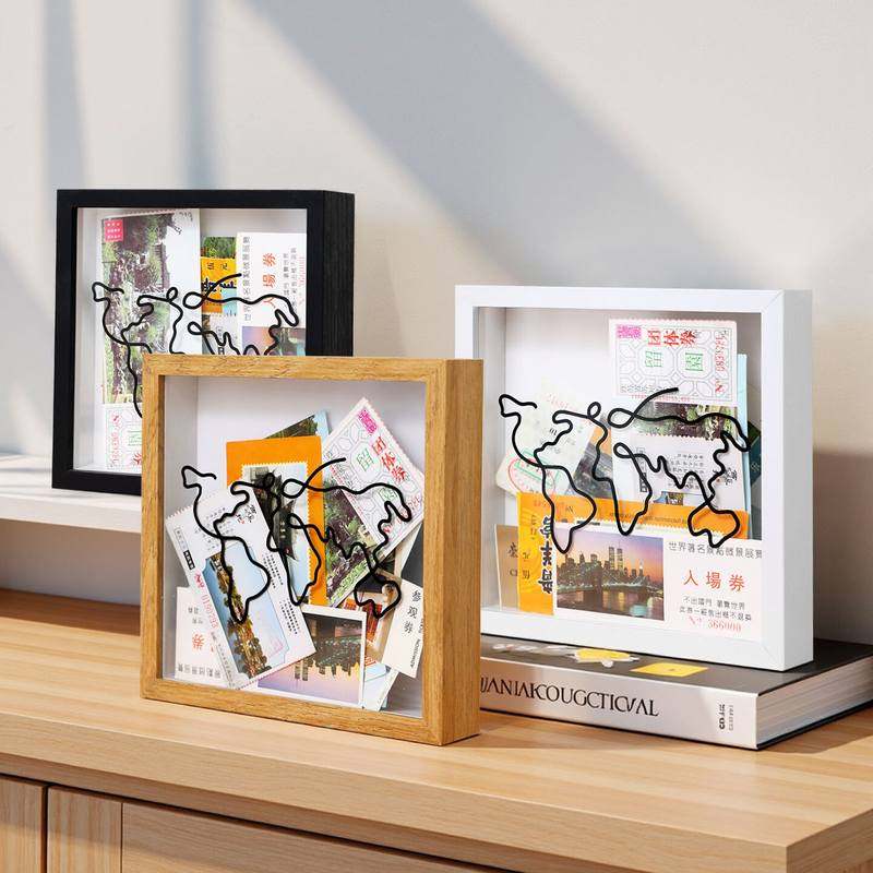 票根纪念收纳相框旅行时光碎片演唱会门票机票旅行电影票据收纳册