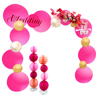 结婚爱心拱门装饰订婚婚房布置套装新房装扮小院门口户外kt板背景