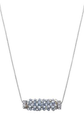 shes茜子璀璨水晶小蛮腰锁骨链