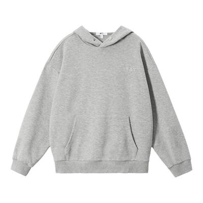 刺绣回力休闲重磅宽松连帽卫衣