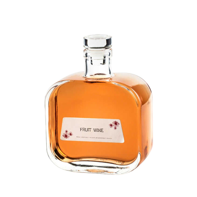 新款果酒瓶北欧风格玻璃酒瓶泡酒专用饮料密封罐高颜值分装瓶