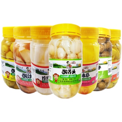 靖茂广西混合口味腌制水果酸野