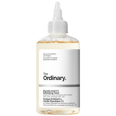 The Ordinary7%甘醇酸清洁湿敷水爽肤水果酸改善毛孔to果酸水保湿