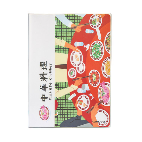 日本kokuyo国誉插画师系列胶套笔记本本子简约可爱少女抄记事本清新动画卡通设计笔记本学生用软皮PVC学生用