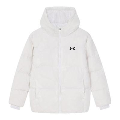 安德玛男女童羽绒服连帽保暖