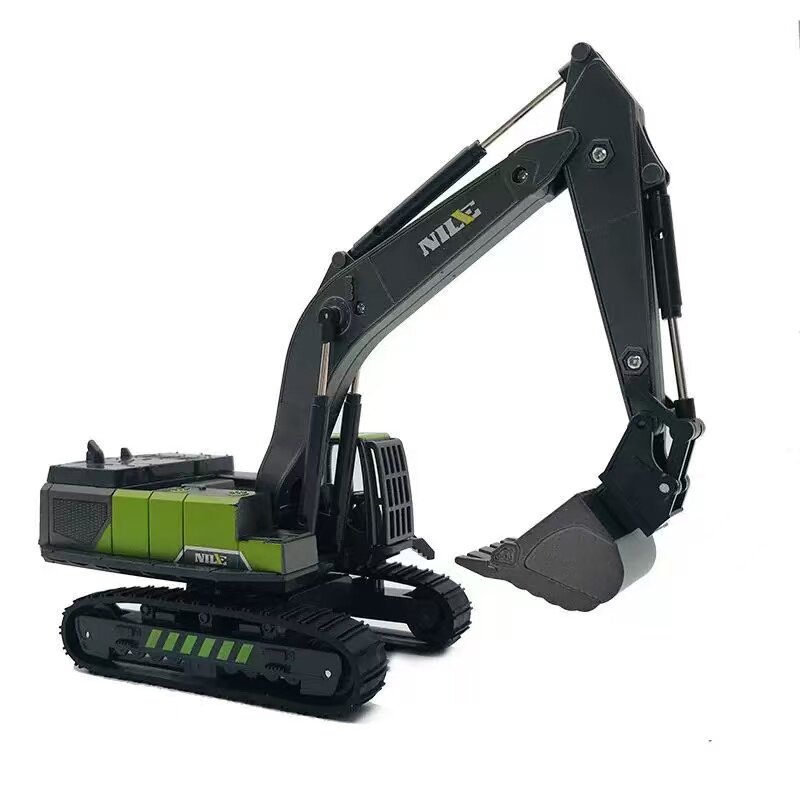 惯性合金工程车系列男孩挖掘机搅拌车油罐车卡车推土机玩具3-6岁