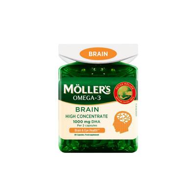 挪威Mollers沐乐思护脑鱼油胶囊