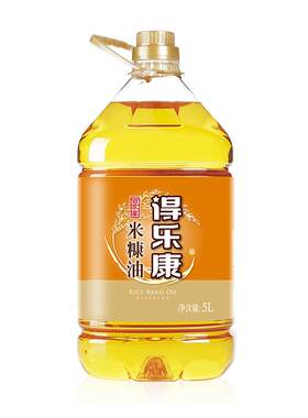 得乐康米糠油百家宴5L稻米油