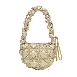 Carlyn POING情人节礼物迷你韩国小众轻奢设计感褶皱云朵单肩包