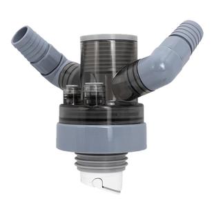 潜水艇厨房专用下水管三通分流器水槽净水器三头通多功能防臭接头