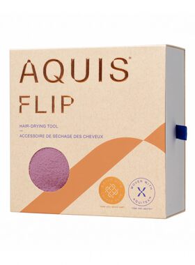 【自营】AQUIS美国黑科技升级第四代Flip干发帽Lisse吸水干发巾女