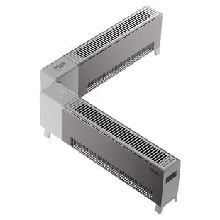 美的石墨烯踢脚线取暖器家用客厅供暖电暖气2025新款HDS25YQL