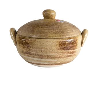 K-UNING日本进口伊罗保砂锅陶制蒸煮炖煲多用锅双层蒸锅多功能锅