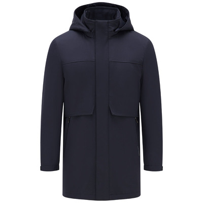 梦特娇男士棉衣夹棉加厚