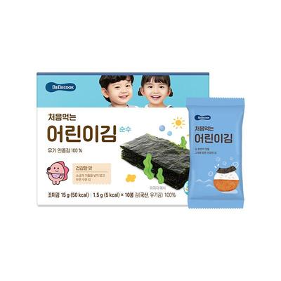 Bebecook百蓓可儿韩国无酸海苔片