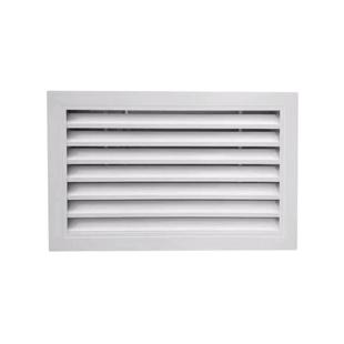 铝合金百叶窗通风口透气排风回风出风口装饰外墙防雨方形格栅定制