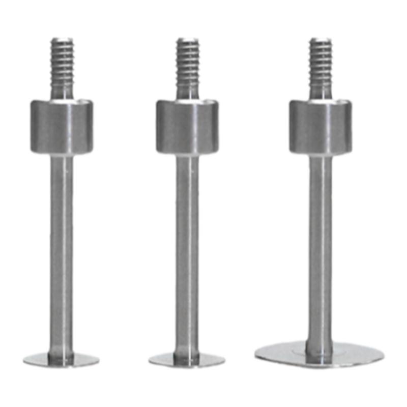 NHKING数显百分表千分表异形测头测针头钨钢平测表针枕头M2.5