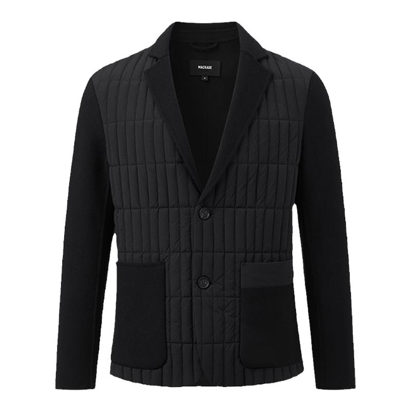 MACKAGE 男士JOHN拼接休闲西装经典帅气简约绗缝设计夹克外套