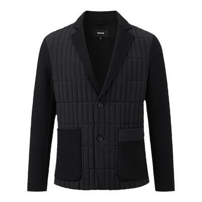 MACKAGE 男士JOHN拼接休闲西装经典帅气简约绗缝设计夹克外套