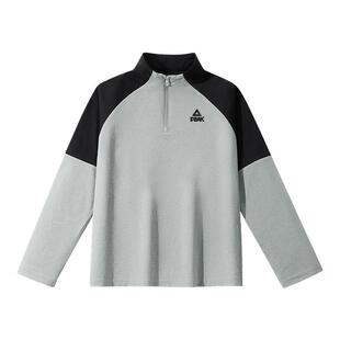 匹克童装儿童长袖t恤男童春季青少年速干上衣训练服中大童运动服