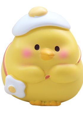 萌趣可爱小鸡生肖摆件学生礼品