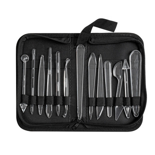 面塑工具28件套装软陶石塑粘土彩泥捏面人泥塑糖艺翻糖人偶工具刀