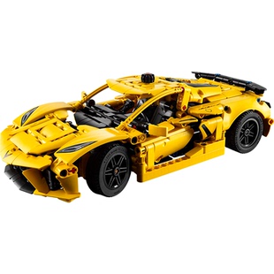 乐高官方旗舰店42205机械组雪佛兰科尔维特积木儿童益智玩具礼物