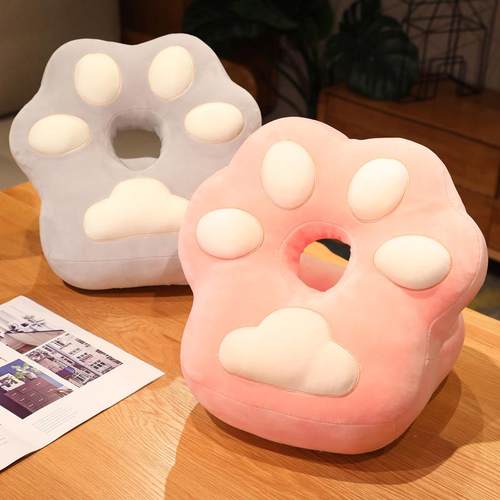 猫爪午睡枕办公室午睡神器小学生午休趴枕桌上儿童趴睡枕睡觉抱枕