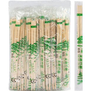特美居一次性筷子独立包装饭店外卖专用竹筷高档商用批发卫生筷子