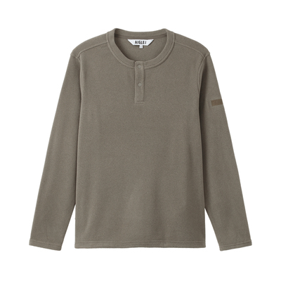 艾高男士半拉抓绒衣Polartec保暖