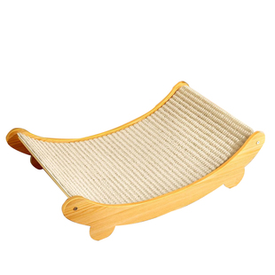 剑麻猫抓板耐磨不掉屑大号猫爪板猫咪窝一体防猫抓沙发保护耐抓垫