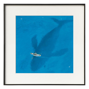 不够艺术 北欧小众人物风景装饰画样板房客厅餐厅挂画过道墙壁画