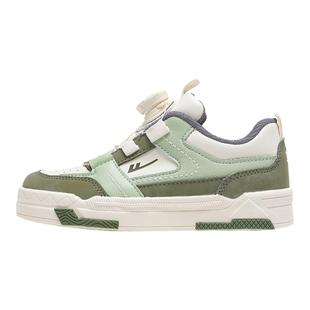 回力童鞋男童鞋子2025春秋新款中大童学生透气运动鞋休闲旋钮板鞋