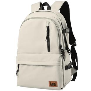 Lee双肩包男2025新款大容量多功能包大学生电脑包初中高中生书包